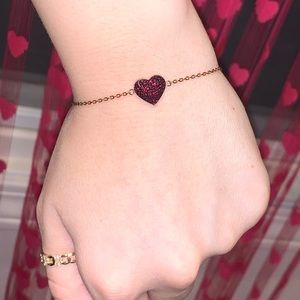 MICHAEL KORS HEART CHARM BRACELET